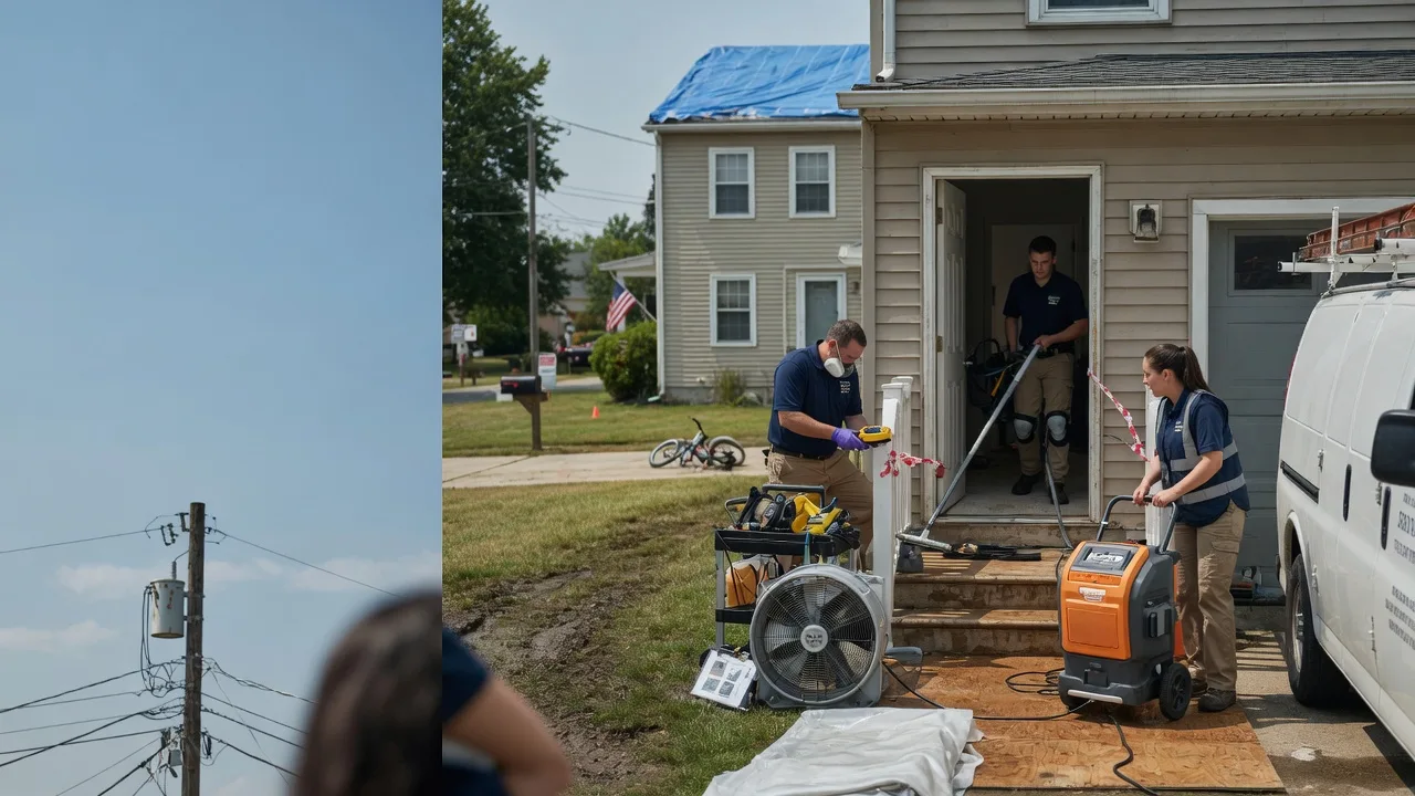 Water Damage Repair in Lairdsville, PA near me